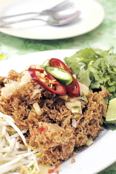 Fideos Crujientes Tailandia — Foto de Stock