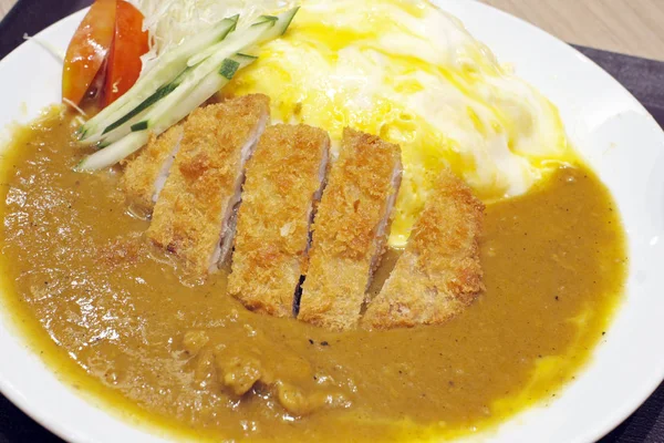Délicieux Porc Tongkatsu Curry — Photo