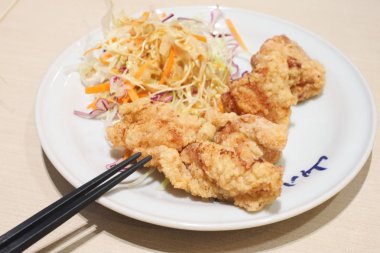 lezzetli kızarmış tavuk, yakın çekim