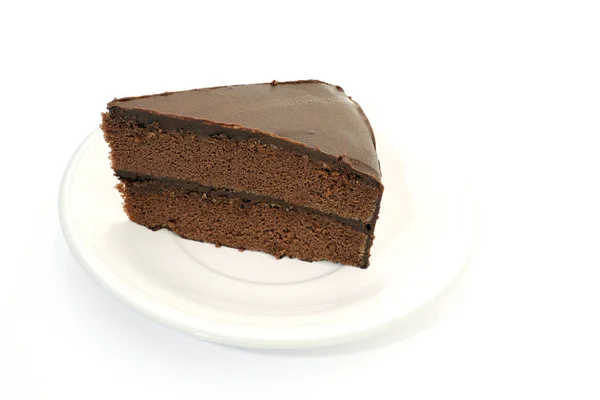 美味的甜巧克力蛋糕 — 图库照片