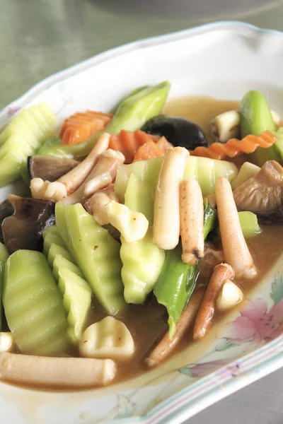 Legumes Fritos Com Garras — Fotografia de Stock