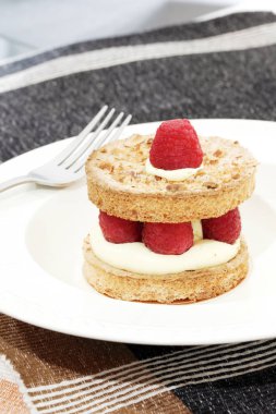 Berry kek yakın çekim 