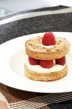 Berry kek yakın çekim 