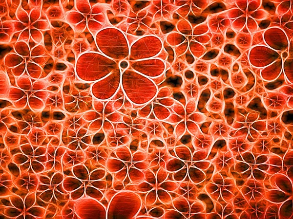 Art Abstract Red Pattern Background — Stock Photo, Image