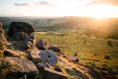 Baslow kenarında Millstone