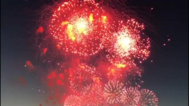  Yazın St. Petersburg 'da havai fişekler