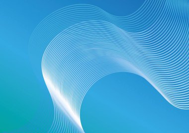  Mavi arkaplandaki mavi dalgaların gösterimi