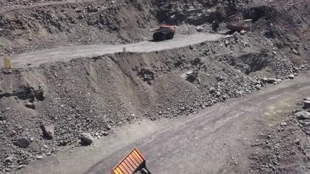 Vista Aérea Sobre Ciudad Industrializada Con Atmósfera Del Aire Contaminación — Vídeo de stock