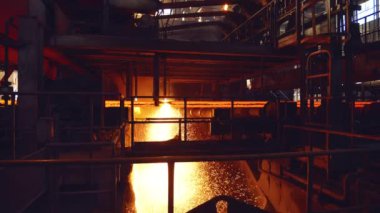 Sıcak kütük sürekli döküm, döküm strand