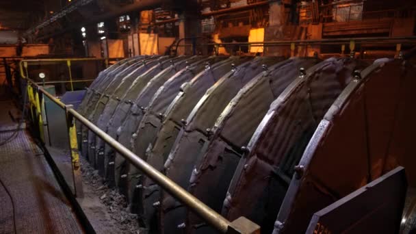 Instalação Processamento Minério Produção Minério Ferro Concentrado Usando Filtro Vácuo — Vídeo de Stock