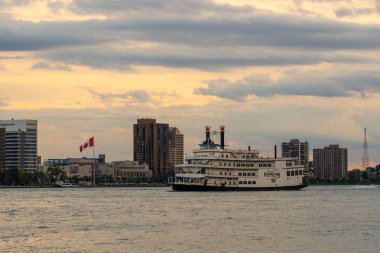 Detroit, Mi - 7 Eylül 2019: Detroit Princess akşam yemeği showboa