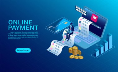 bilgisayar ile online ödeme. dizüstü bilgisayarda para koruma