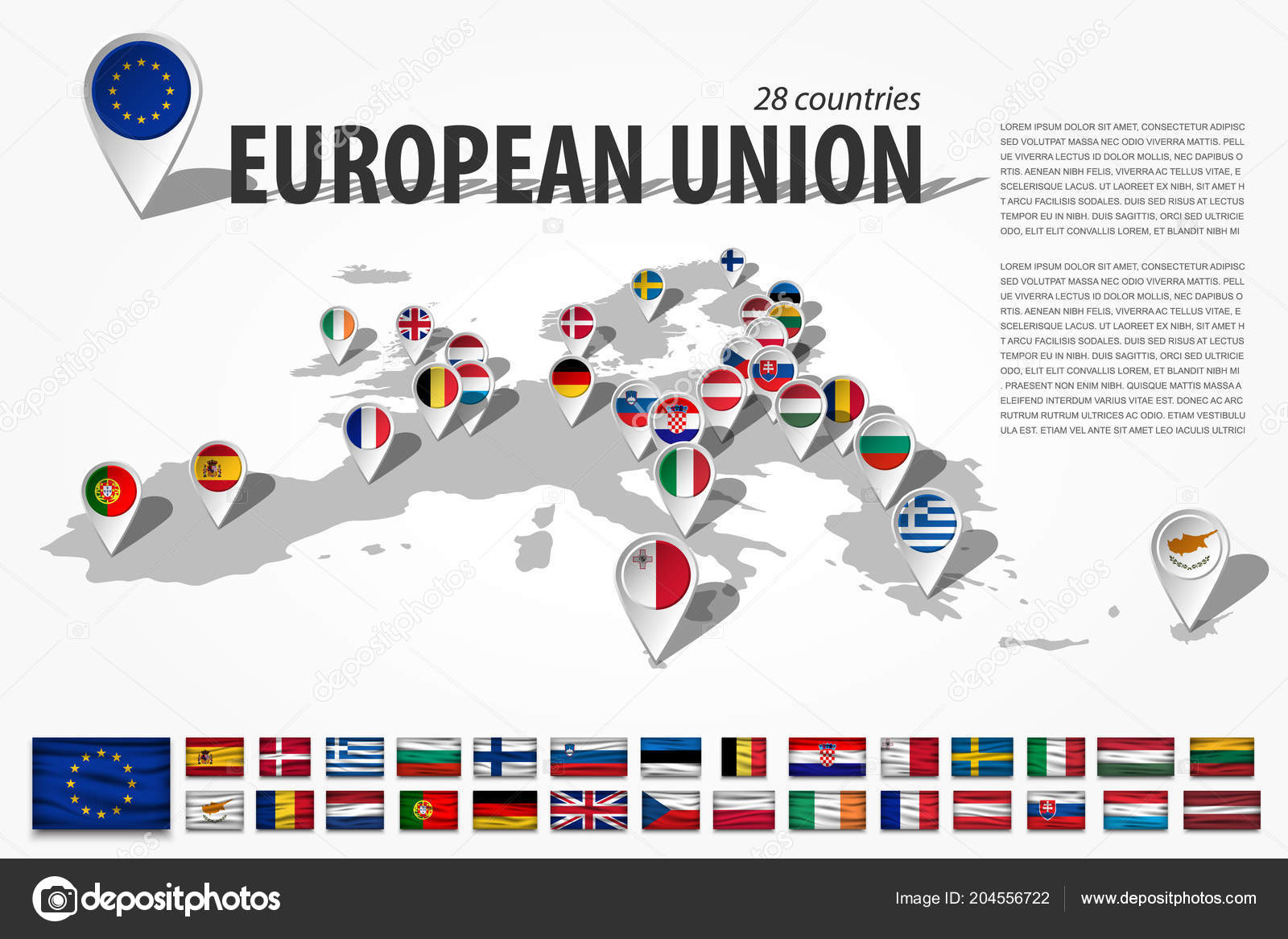 Pays Union Européenne Goupille Localisation Gps Navigator