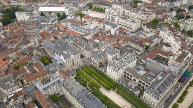 Pireneler Şehir Pau ve Bahçe drone