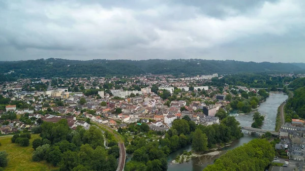 Pireneler Şehir Pau drone