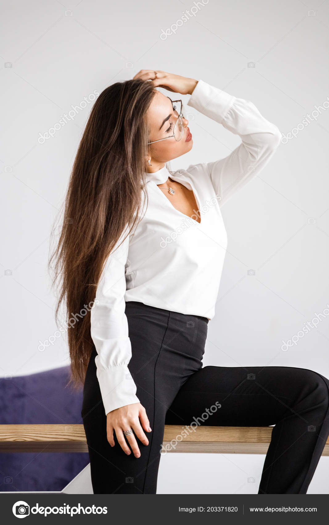 formal shirts on black pant