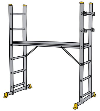 Çelik küçük iskele