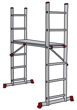 Çelik küçük iskele