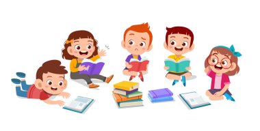 çocuklar birlikte ev ödevi çalışma tartışmak