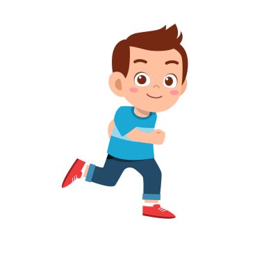 sevimli çocuk genç çocuk yüz ifadesi göstermek