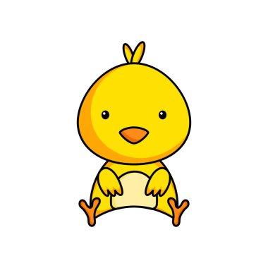 Beyaz arka planda sevimli iş kadını ikonu. Albüm, albüm, albüm, tebrik kartı, davetiye, broşür, çıkartma, kart maskotu. Düz vektör stok illüstrasyonu.