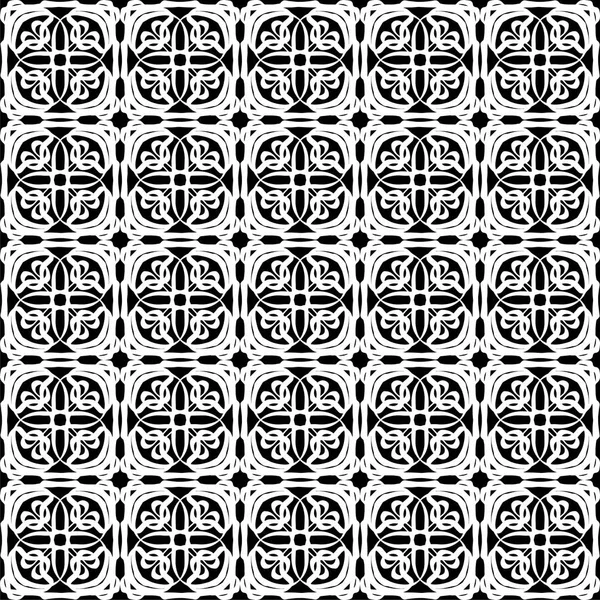 Arap süslemeleri ile sorunsuz oryantal desen. Siyah arka plandaki beyaz çizgiler.