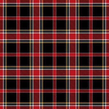 Tartan Ekose İskoç Dikişsiz Desen