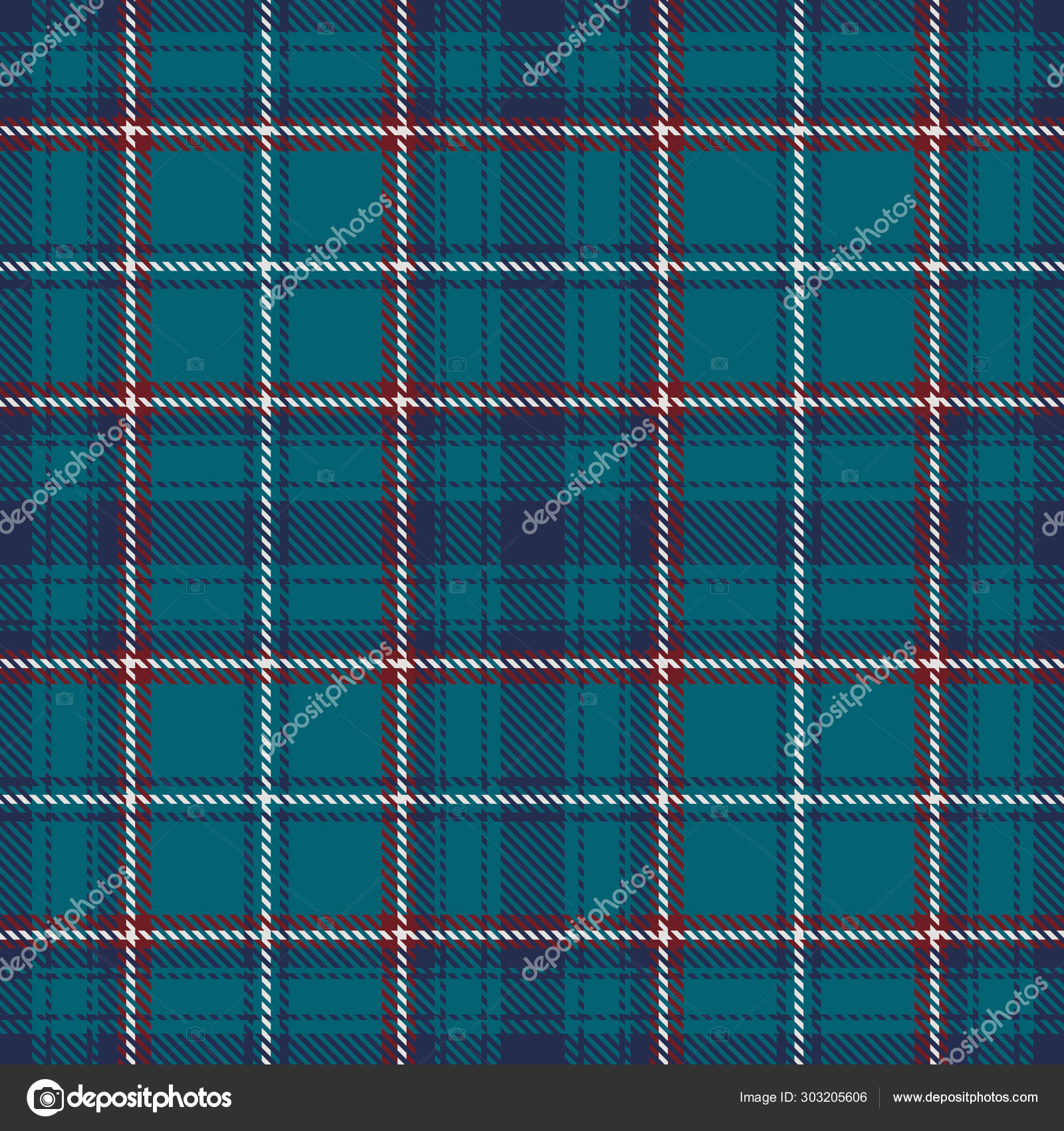 Tartan xadrez escocês sem costura padrão . vetor(es) de stock de