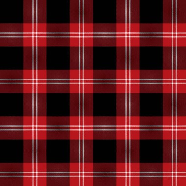 Tartan Ekose İskoç Dikişsiz Desen