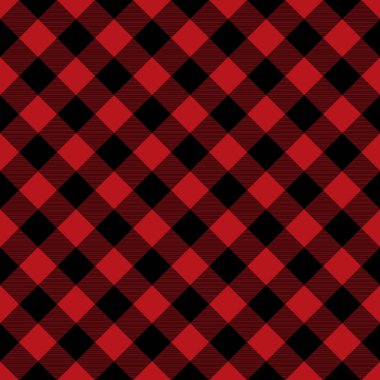 Tartan Ekose İskoç Dikişsiz Desen. 