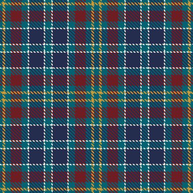 Tartan Ekose İskoç Dikişsiz Desen. 