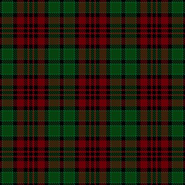 Tartan Ekose İskoç Dikişsiz Desen. 