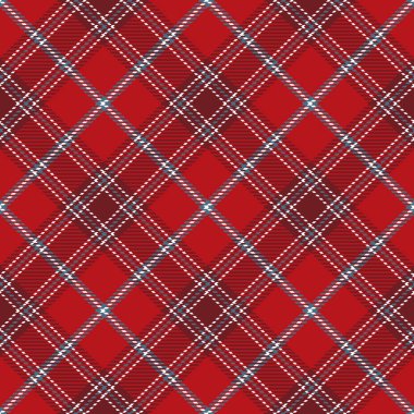 Tartan Ekose İskoç Dikişsiz Desen