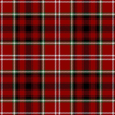 Tartan Ekose İskoç Dikişsiz Desen