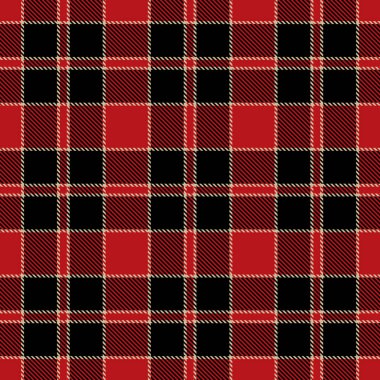 Tartan Ekose İskoç Dikişsiz Desen