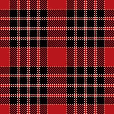 Tartan Ekose İskoç Dikişsiz Desen
