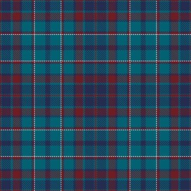 Tartan Ekose İskoç Dikişsiz Desen. 