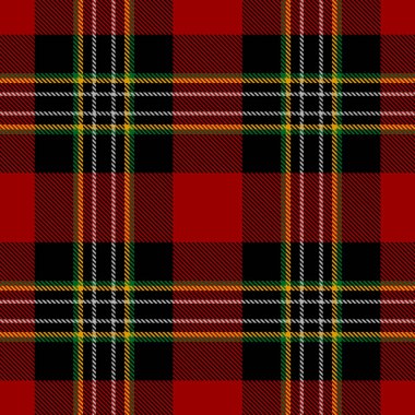 Tartan Ekose İskoç Dikişsiz Desen