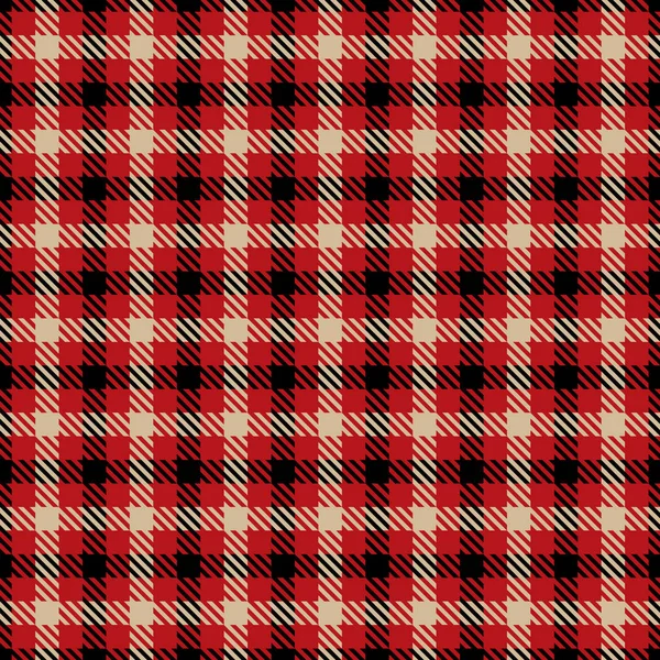 Tartan geruite Schotse naadloze patroon. — Stockvector