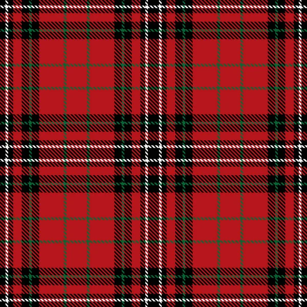 Patrón escocés sin costura a cuadros de tartán — Archivo Imágenes Vectoriales
