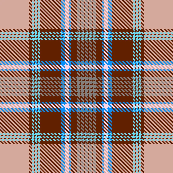 Tartan à carreaux écossais modèle sans couture — Image vectorielle