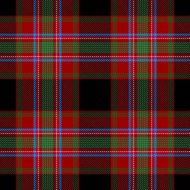 Tartan Ekose İskoç Dikişsiz Desen