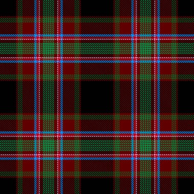 Tartan Ekose İskoç Dikişsiz Desen