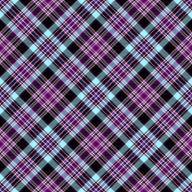 Tartan Ekose İskoç Dikişsiz Desen.