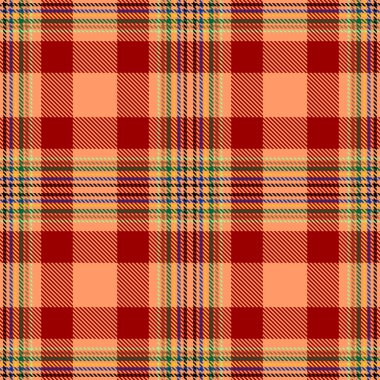 Tartan Ekose İskoç Dikişsiz Desen.
