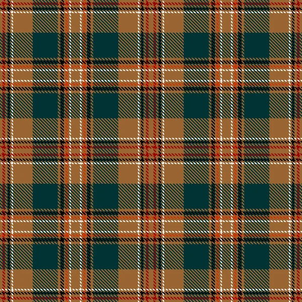 Tartan geruite Schotse naadloze patroon. — Stockvector