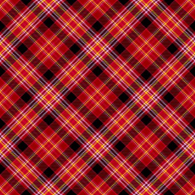 Tartan Ekose İskoç Dikişsiz Desen.