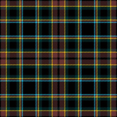 Tartan Ekose İskoç Dikişsiz Desen. 