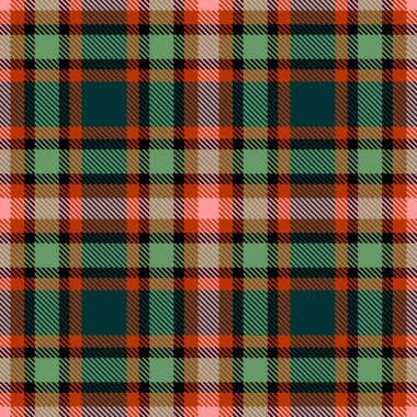 Tartan Ekose İskoç Dikişsiz Desen. 