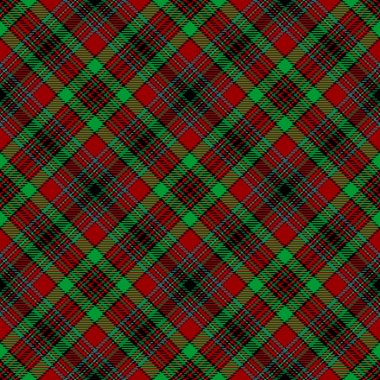 Tartan Ekose İskoç Dikişsiz Desen. 